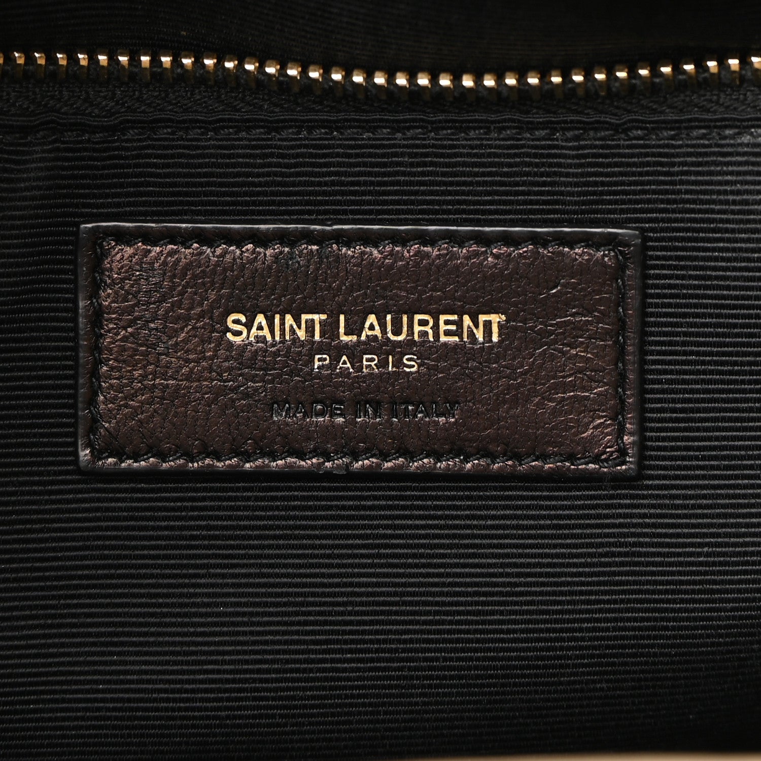 Saint Laurent Grain De Poudre Matelasse Chevron Monogram Shopping Bag Nude Powder 6 of 11