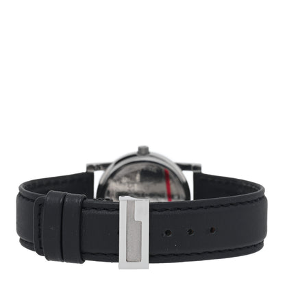 Gucci Stainless Steel Calfskin 27mm 5200L.1 Web Quartz Watch 3 of 5