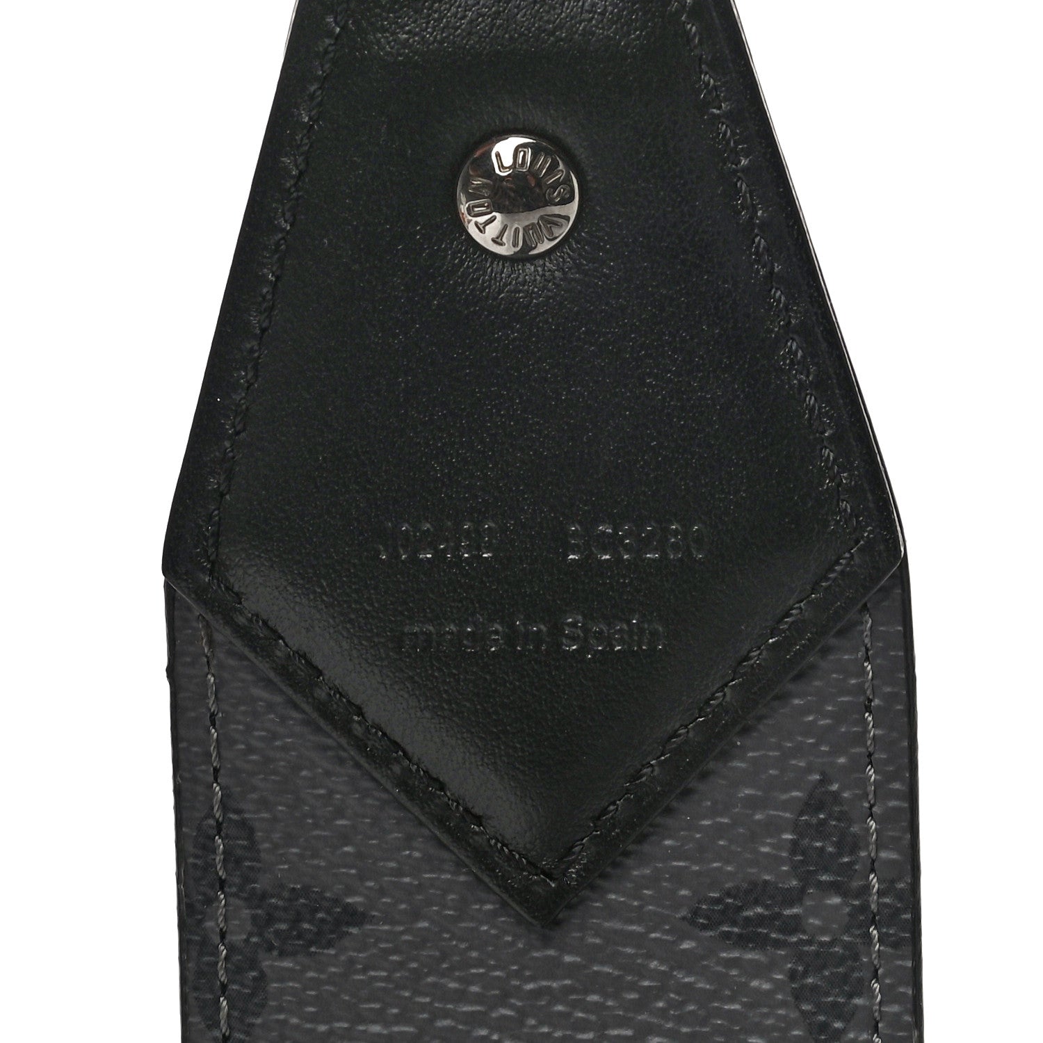 Louis Vuitton Monogram Eclipse Reversible Bandouliere Shoulder Strap 4 of 9