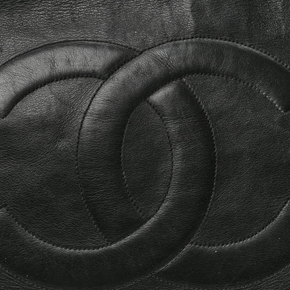 Chanel Lambskin CC Tote Black 8 of 10