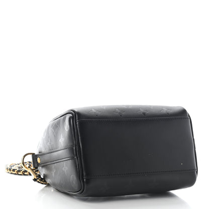 Louis Vuitton Monogram Ink Speedy BB Black 3 of 6
