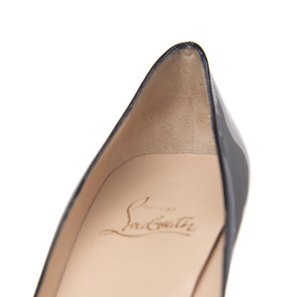 Christian Louboutin Patent Pigalle 120 Pumps 37.5 Black 9 of 11