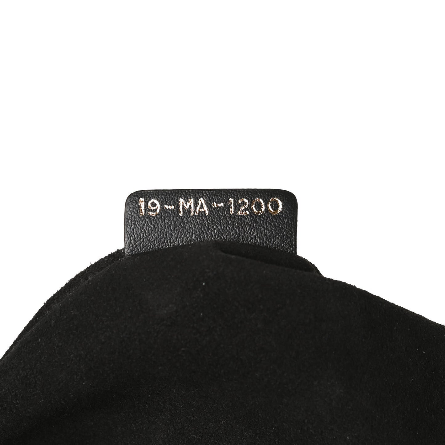 Calfskin Medium Diordouble Zip Pouch Black