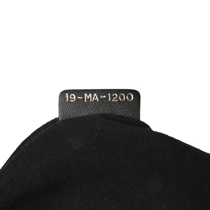 Christian Dior Calfskin Medium Diordouble Zip Pouch Black 7 of 14