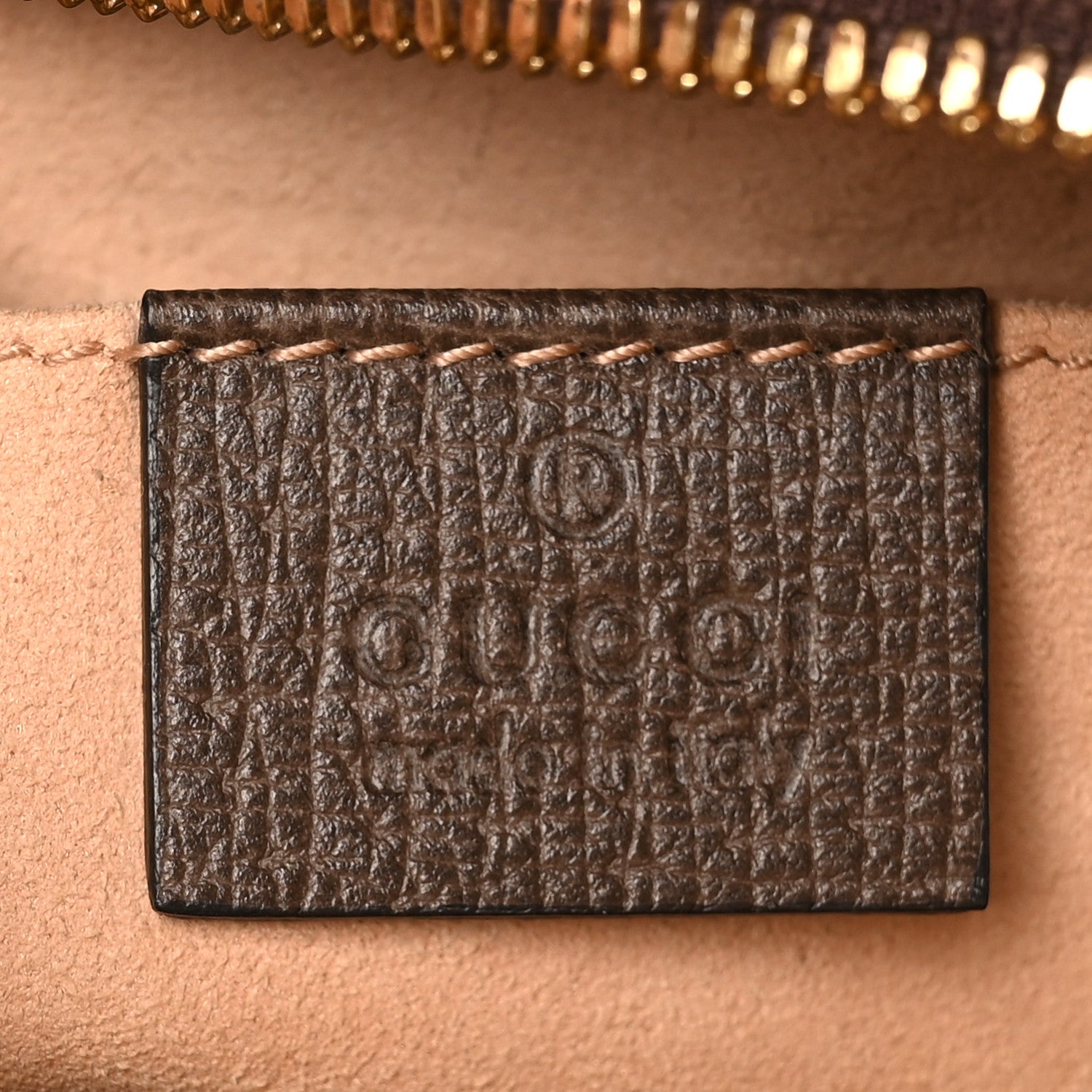 Gucci GG Supreme Monogram Web Small Ophidia Belt Bag 85 34 Dark Brown 10 of 11