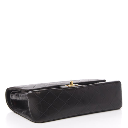Chanel Lambskin Quilted Medium Double Flap Black 5 of 17