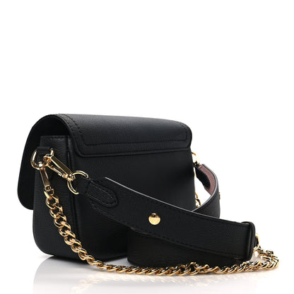 Louis Vuitton Grained Calfskin Lockme Tender Black 3 of 7