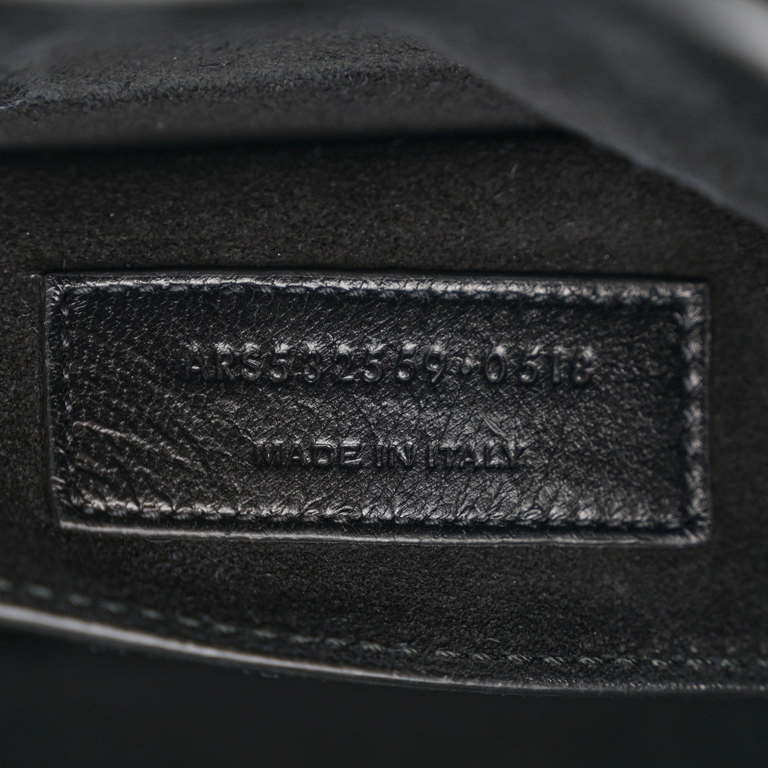 Saint Laurent Lambskin Amalia Flap Shoulder Bag Black 8 of 17