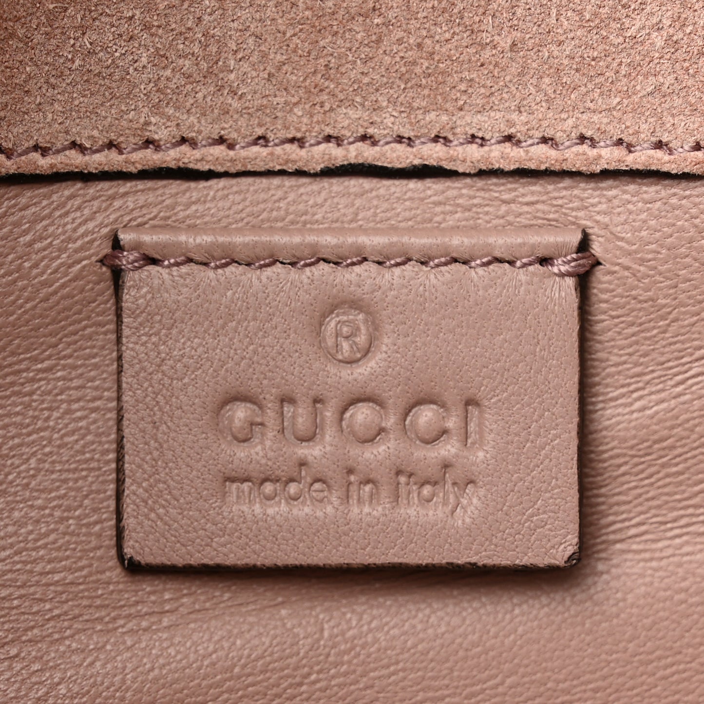 Patent Microguccissima Small Broadway Clutch Dark Cipria