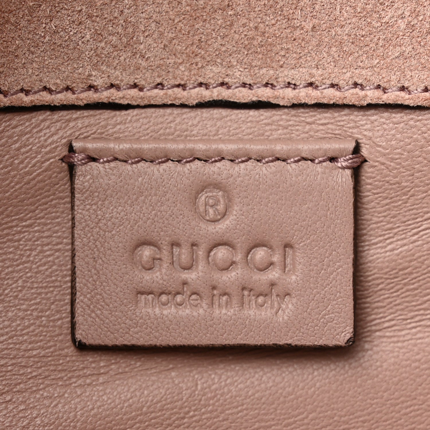 Gucci Patent Microguccissima Small Broadway Clutch Dark Cipria 6 of 14