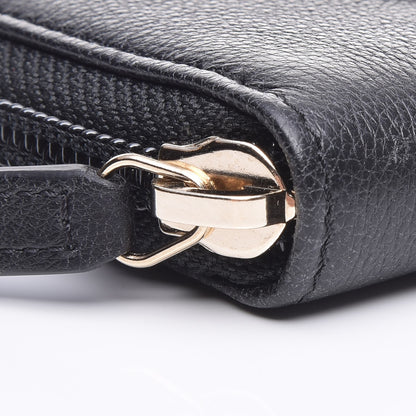 Chanel Calfskin Timeless CC Zip Around Coin Purse Black 8 of 10