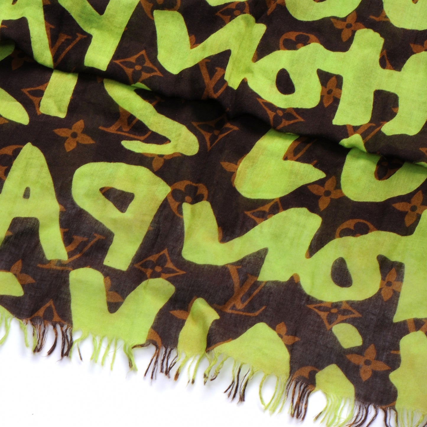 Cotton Graffiti Green