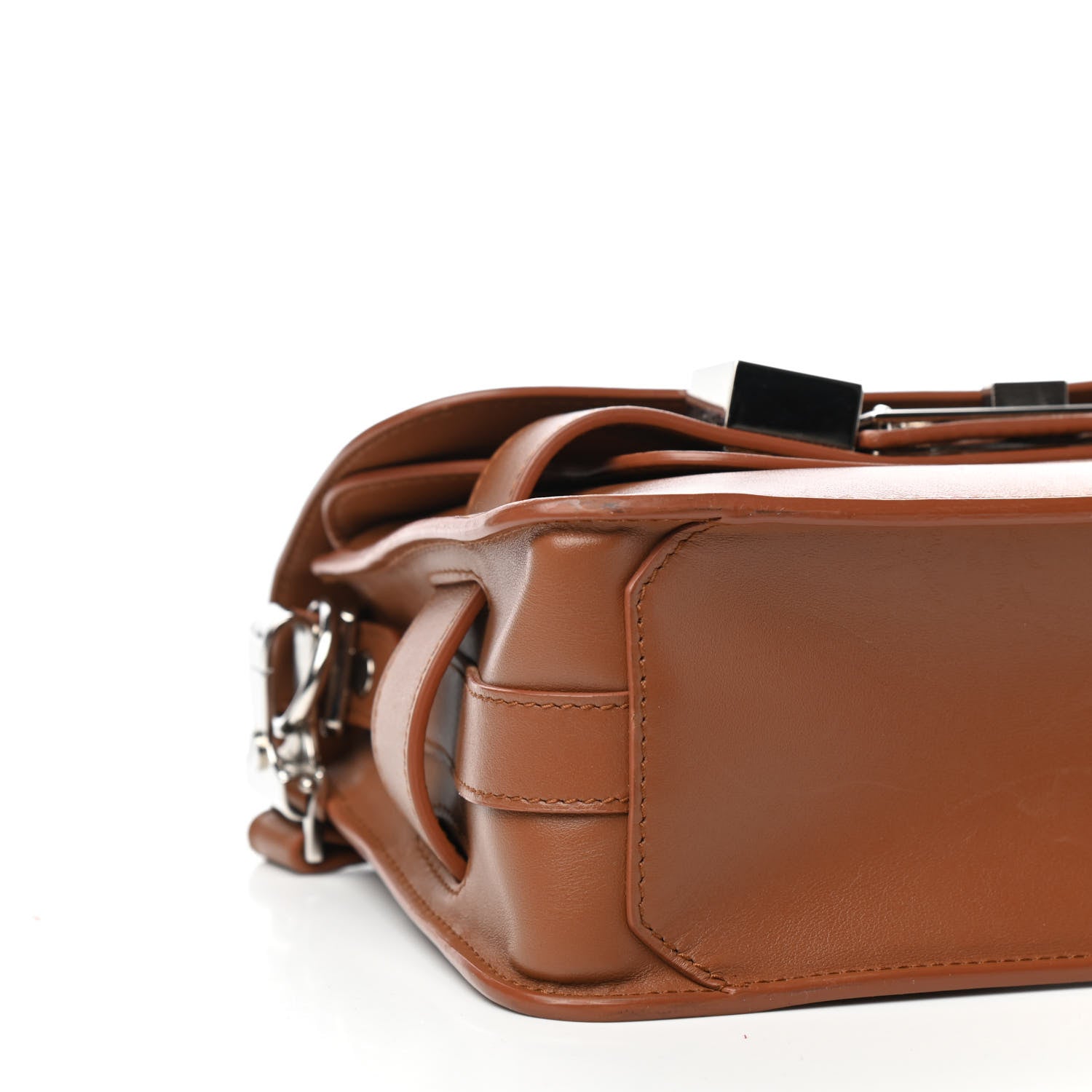 Proenza Schouler Smooth Calfskin Mini PS11 Classic Shoulder Bag Caramel 8 of 11