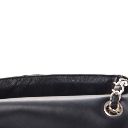 Chanel Patent Calfskin Striped Mini Rectangular Flap Black 11 of 12
