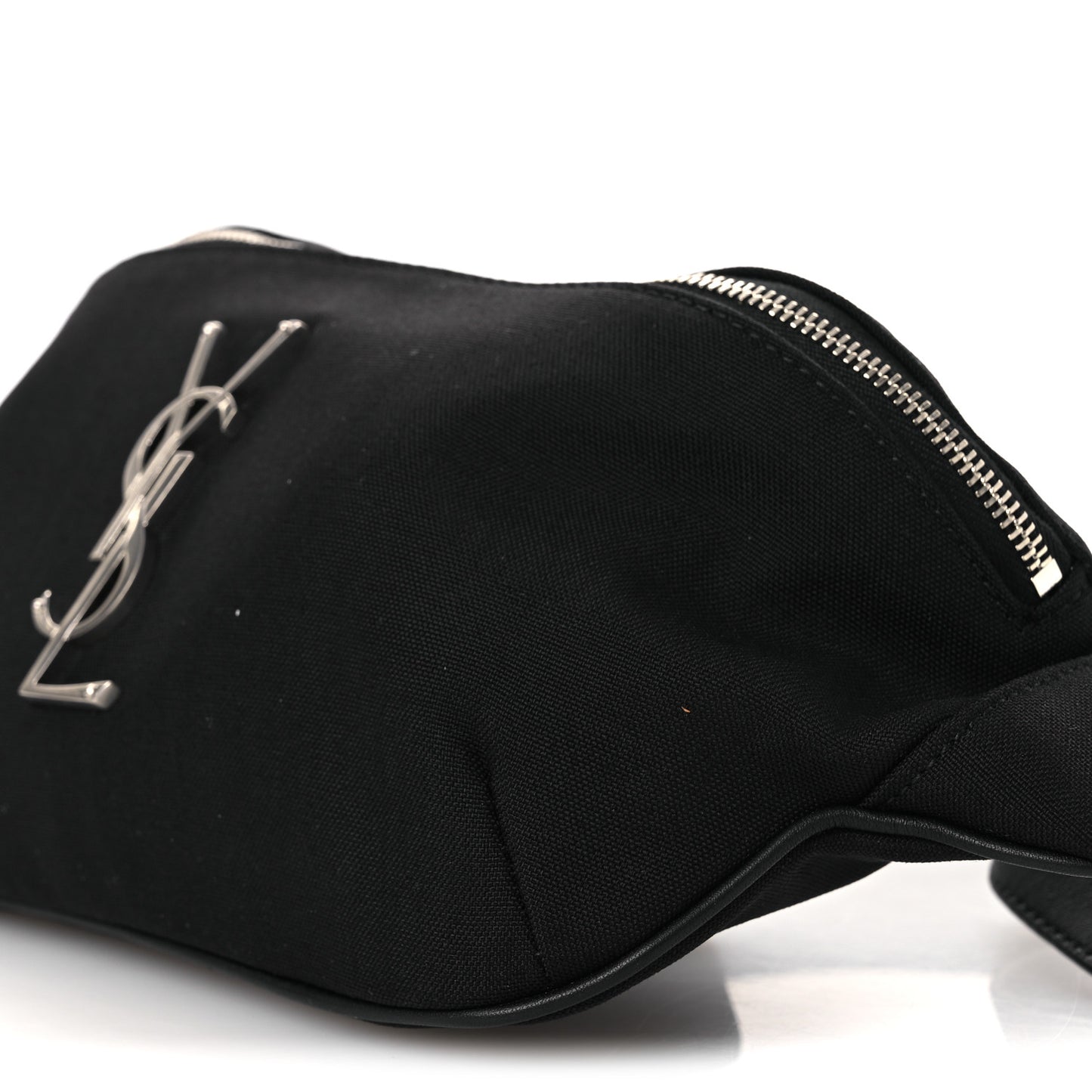 Canvas Monogram Belt Bag Black
