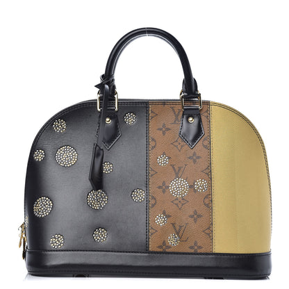 Louis Vuitton Reverse Monogram Studded Night Lights Alma PM 1 of 8