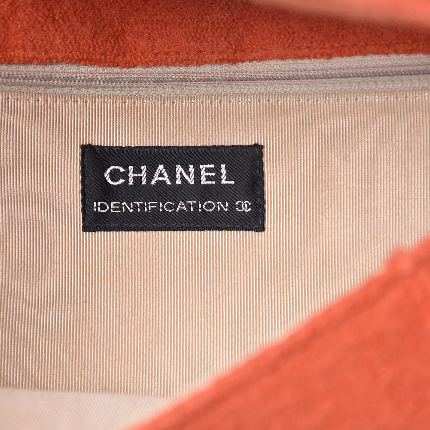 Wool Patchwork Mademoiselle Jumbo Flap Orange