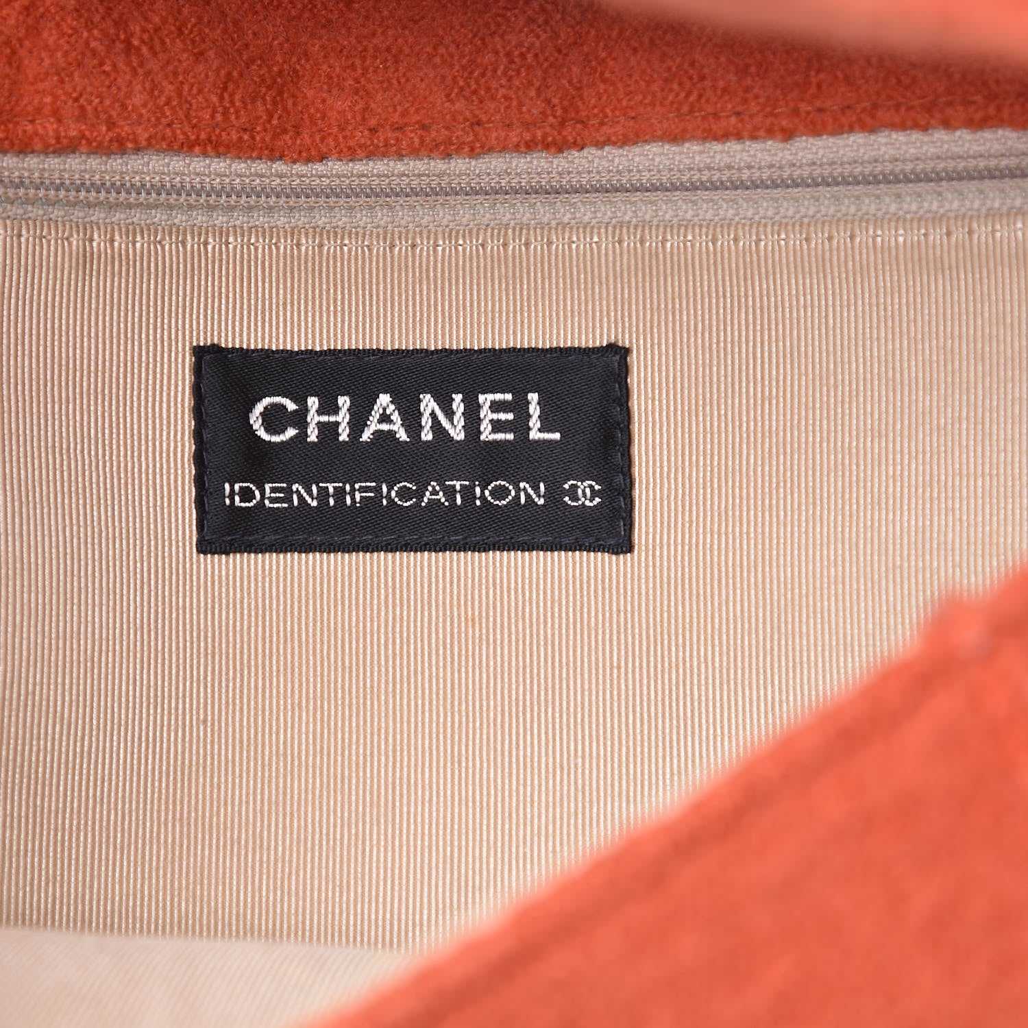 Chanel Wool Patchwork Mademoiselle Jumbo Flap Orange 7 of 20