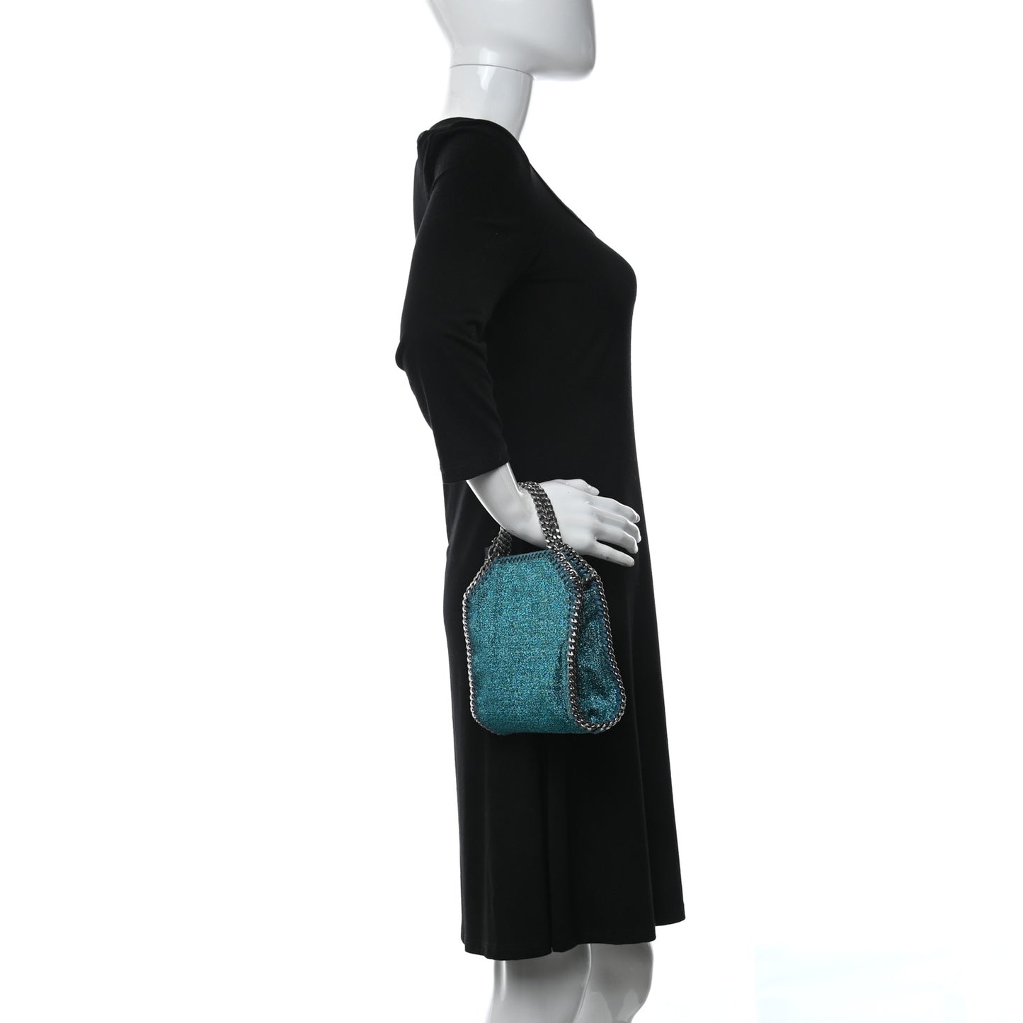 Mini Falabella Fold Over Teal