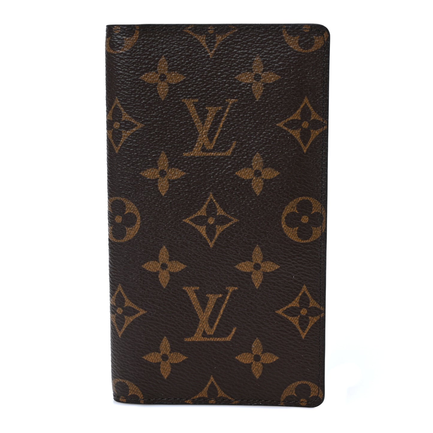 Monogram Checkbook Holder Case Wallet
