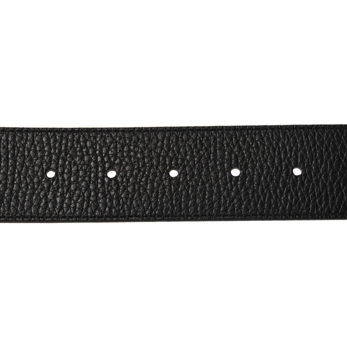 Taurillon Calfskin 30mm LV Initiales Reversible Belt 95 38 95 38 Black