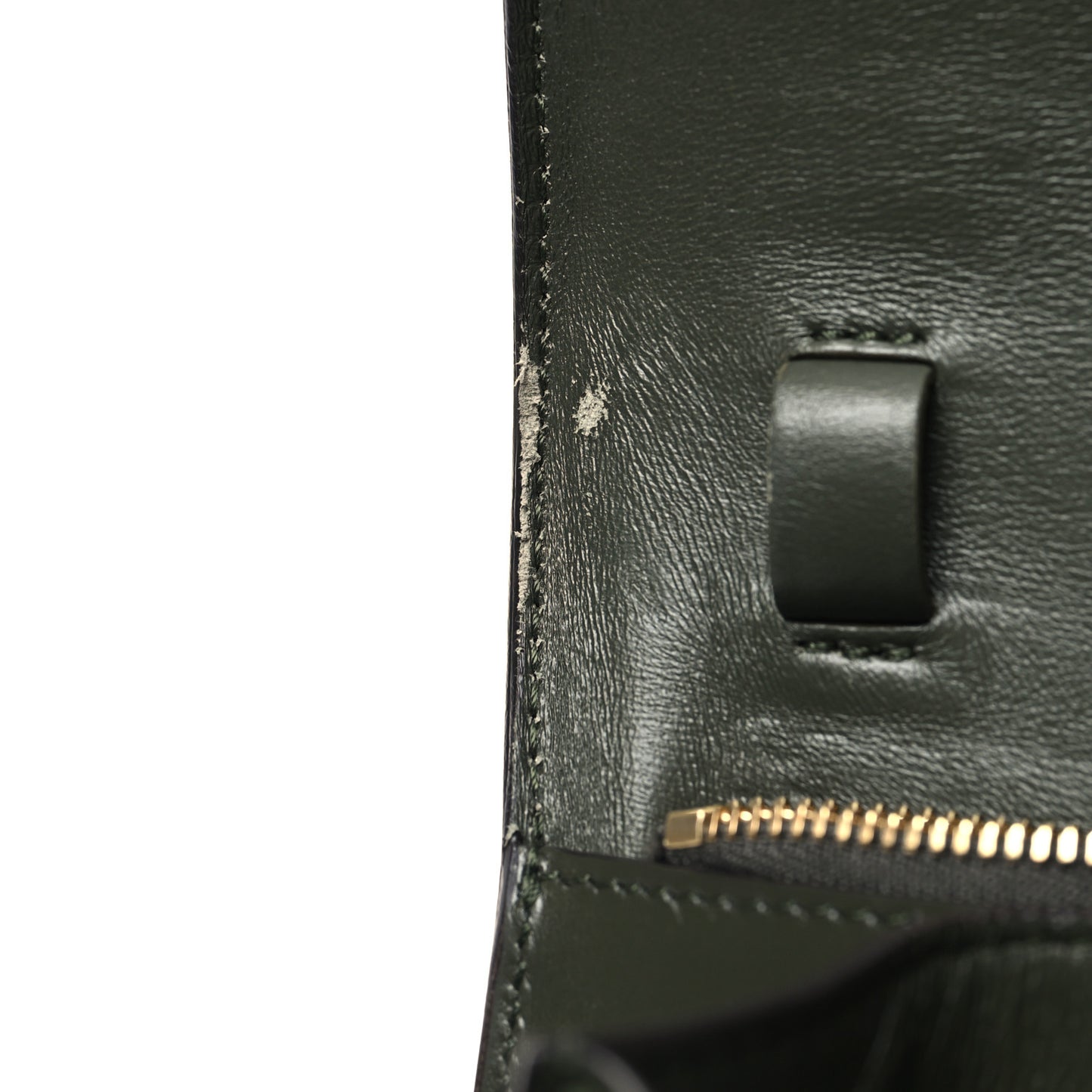 Box Calfskin Classic Box Medium Flap Bag Green