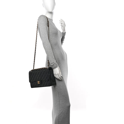 Chanel Caviar Quilted Jumbo Double Flap Black 2 of 12