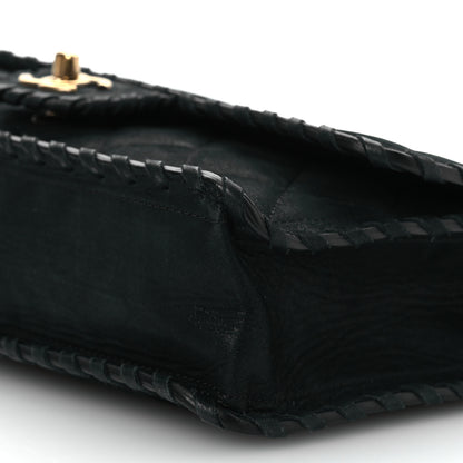 Chanel Iridescent Calfskin Small Happy Stitch Flap Black 11 of 13