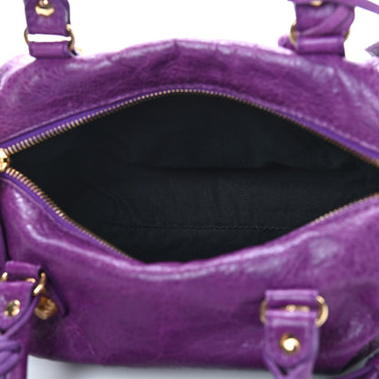 Balenciaga Agneau Giant 21 Gold Hardware Mini Twiggy Ultraviolet 5 of 9