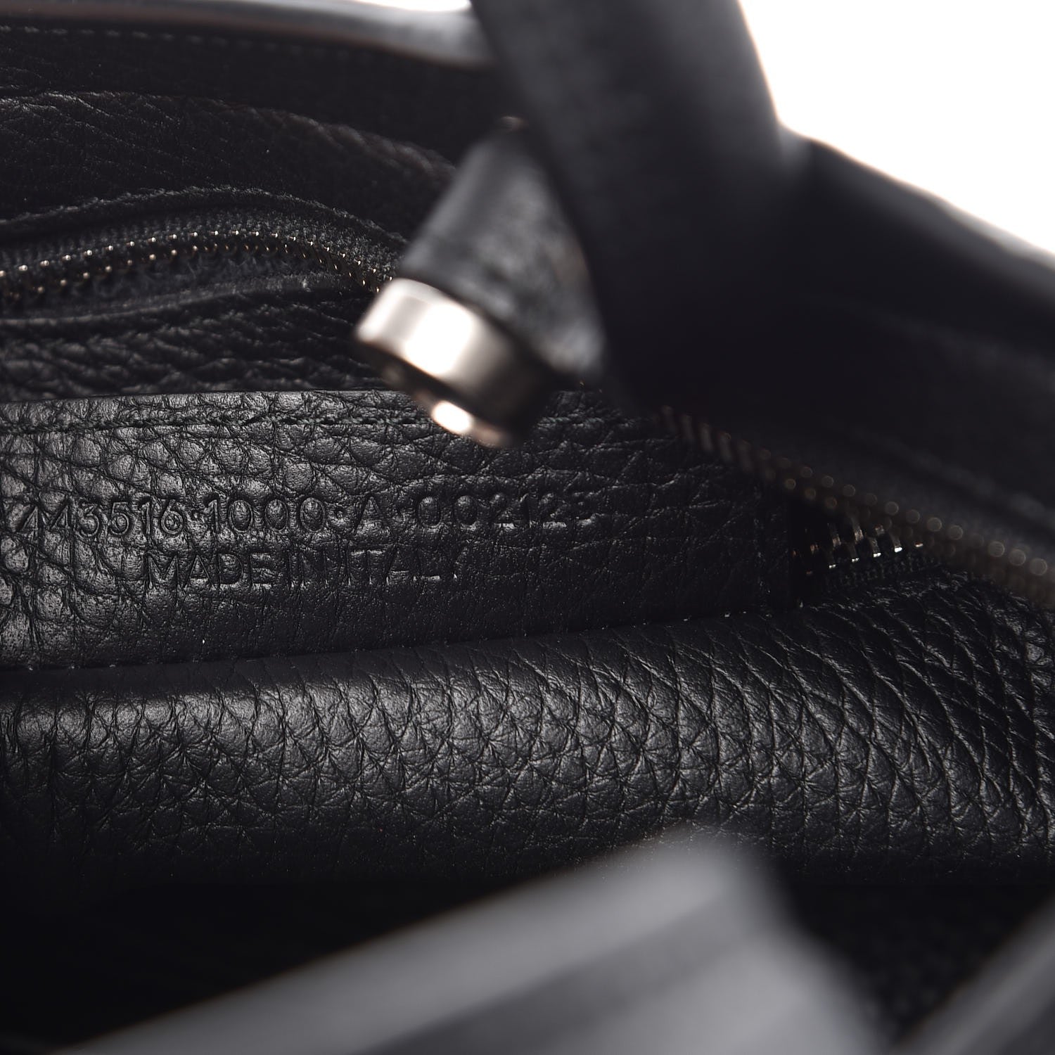 Balenciaga Veau Grana Perforated Blackout Hardware S City Black 7 of 7