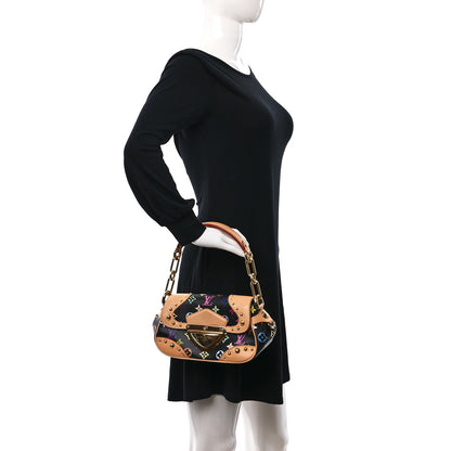 Louis Vuitton Monogram Multicolor Marilyn Black 2 of 14