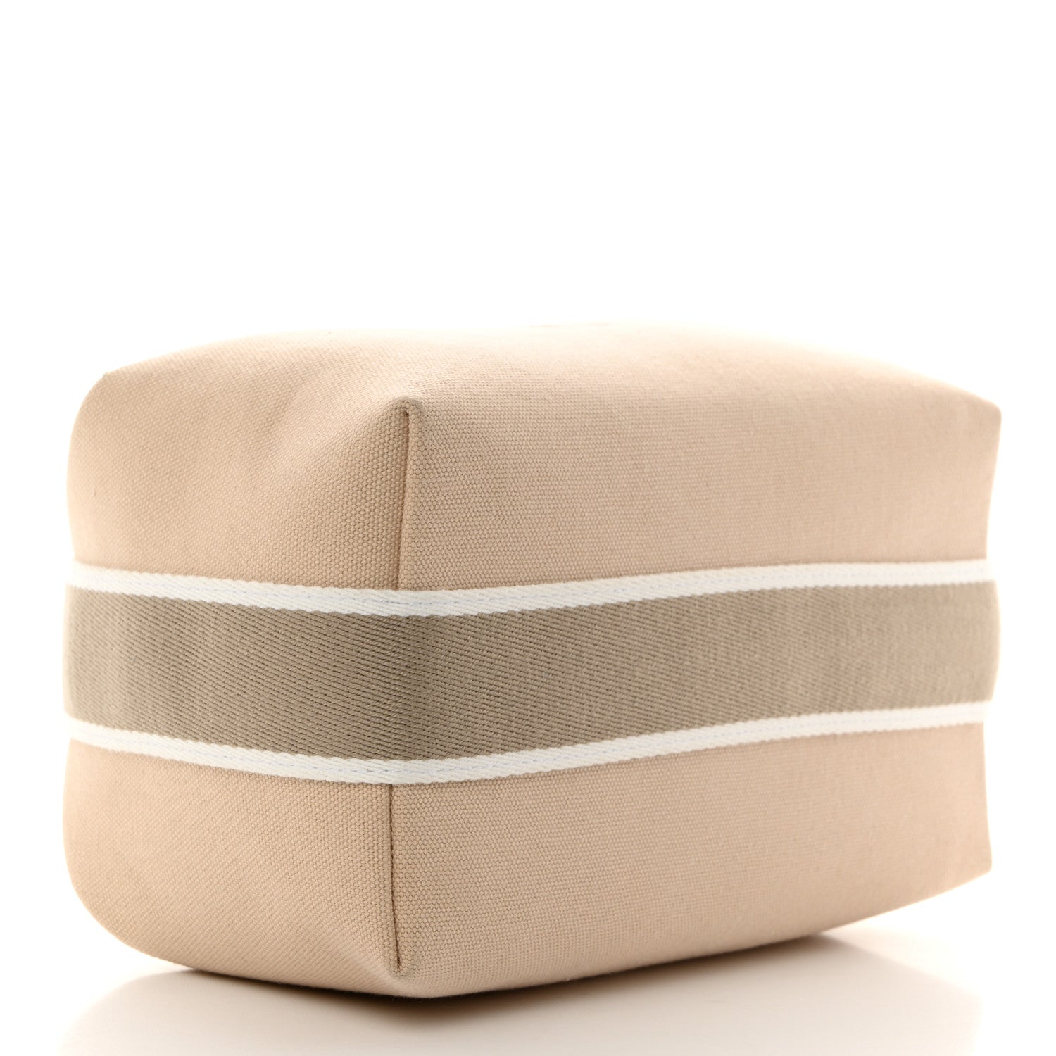 Hermes Canvas Small Bride-A-Brac Pouch Natural 4 of 7