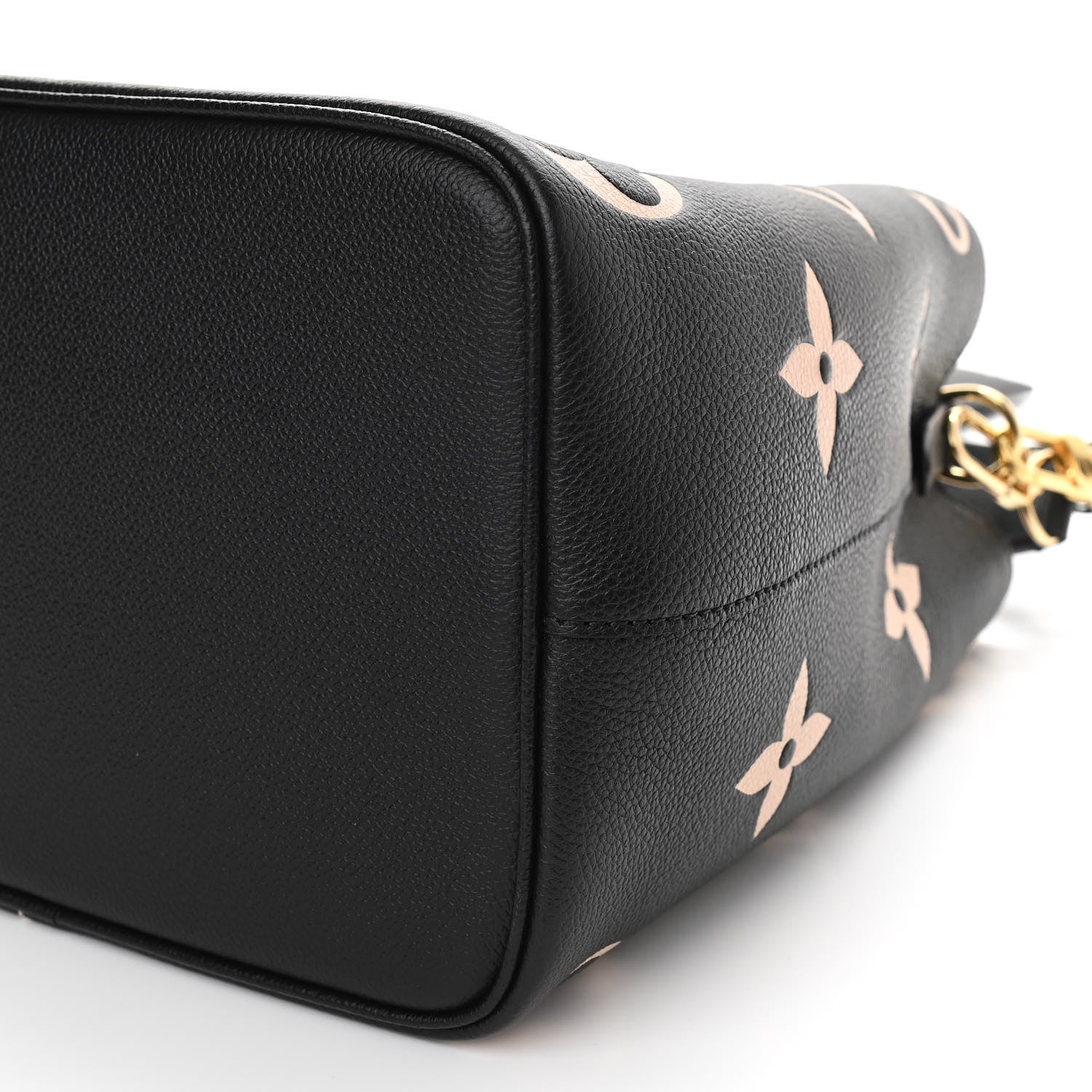 Louis Vuitton Empreinte Monogram Giant Neonoe MM Black Beige 11 of 11