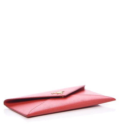 Prada Vitello Move Envelope Wallet Lacca 4 of 8
