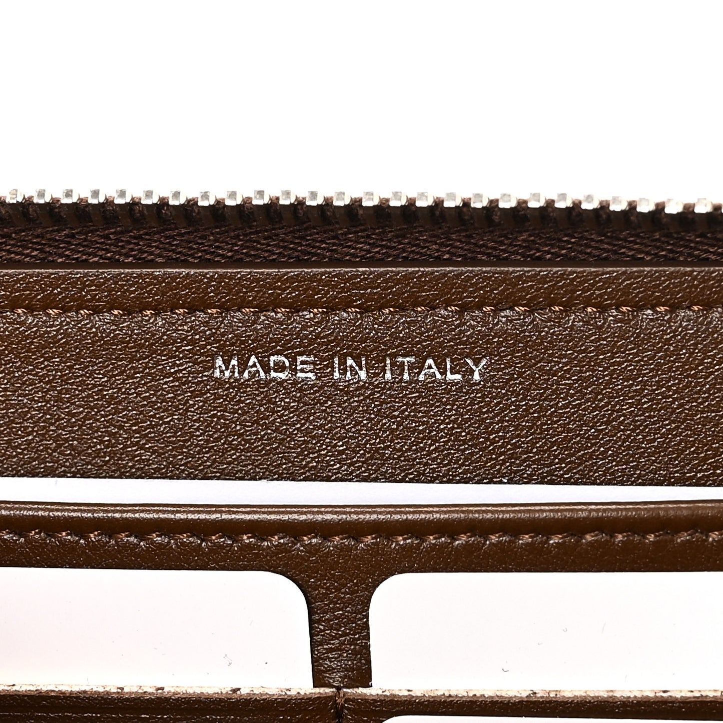 Caviar Quilted Large Gusset Zip Around Wallet Brown