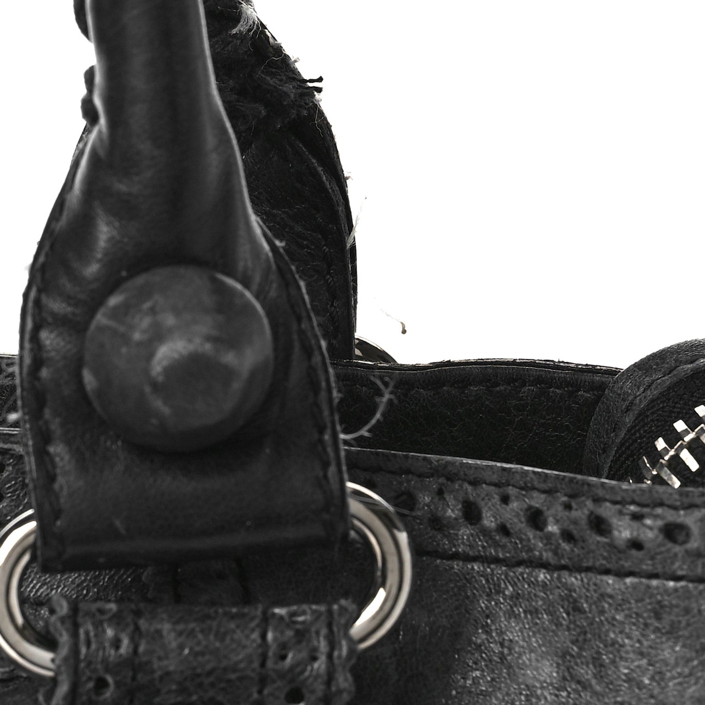 Agneau Giant Brogues Hardware City Black