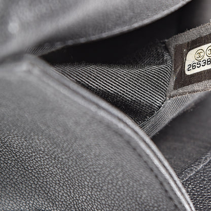 Chanel Caviar Quilted Medium Boy Flap Anthracite 6 of 10