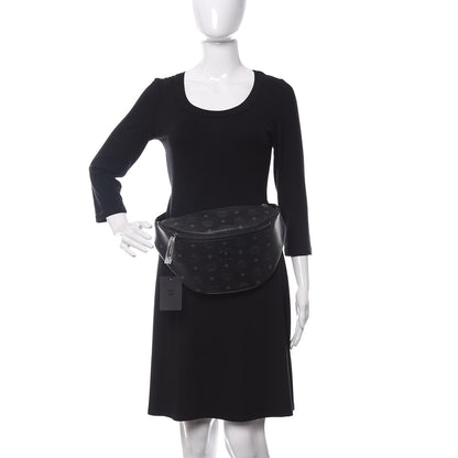 MCM Visetos Stark Belt Bag Black 2 of 10