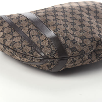 Gucci Monogram Medium Abbey Convertible Tote Dark Brown 9 of 10
