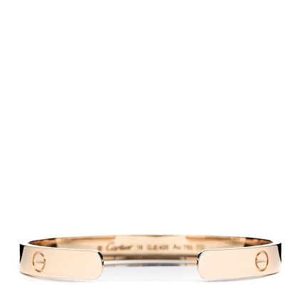 Cartier 18K Yellow Gold LOVE Cuff Bracelet 16 2 of 4