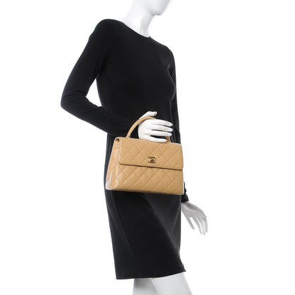 Chanel Lambskin Quilted Medium Kelly Flap Bag Beige 2 of 13