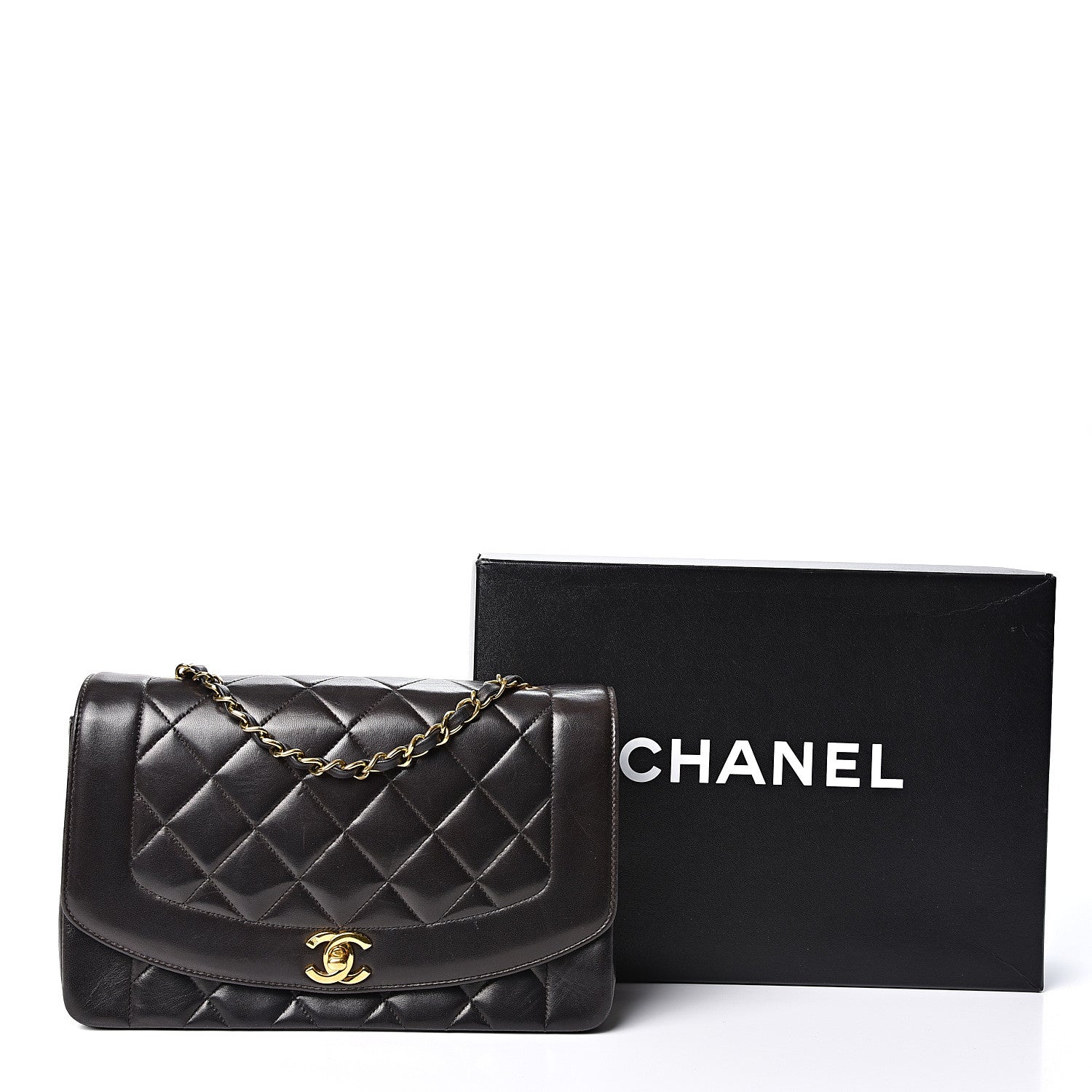 Chanel Lambskin Quilted Medium Single Flap Black 10 of 10