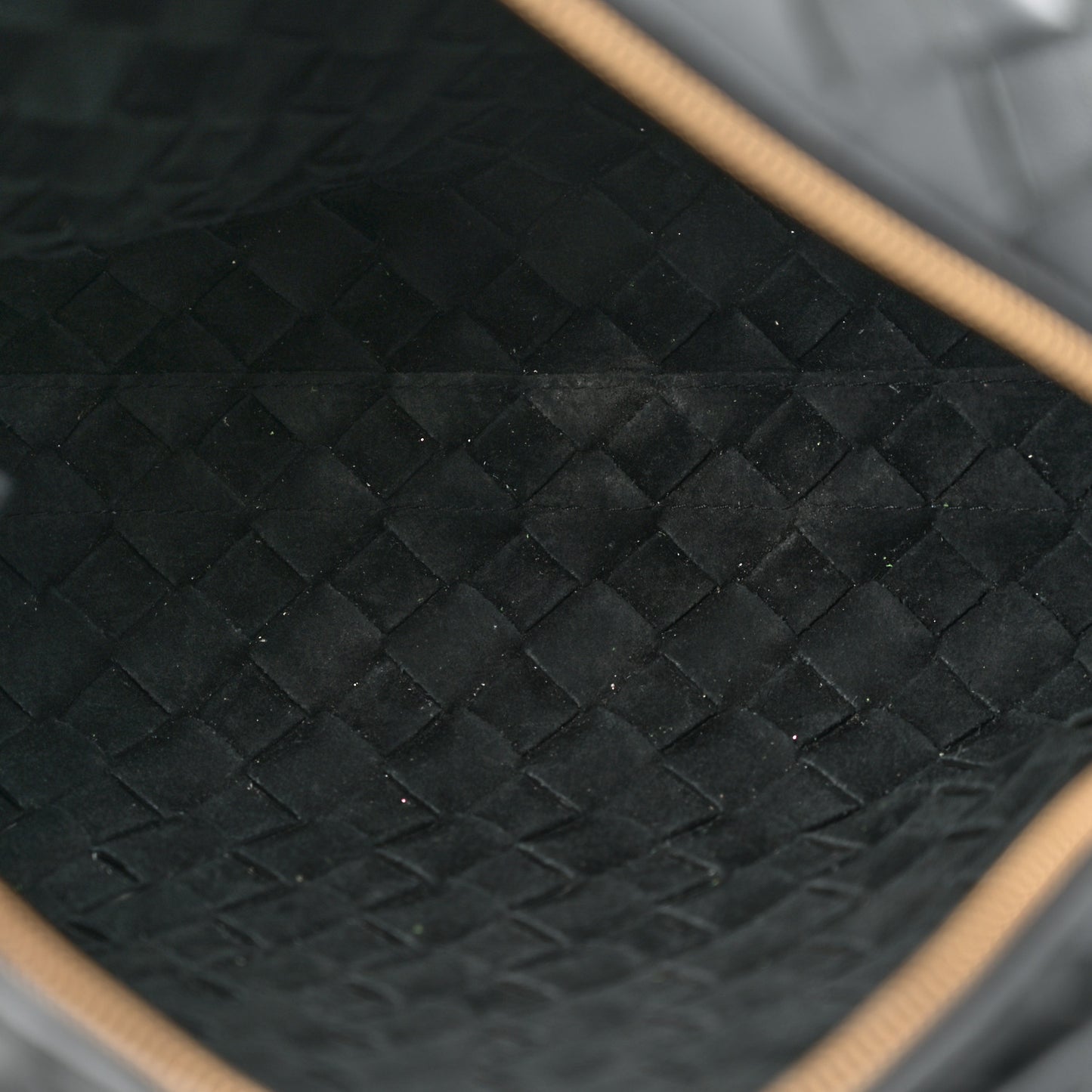 Nappa Intrecciato Medium Loop Camera Bag Black