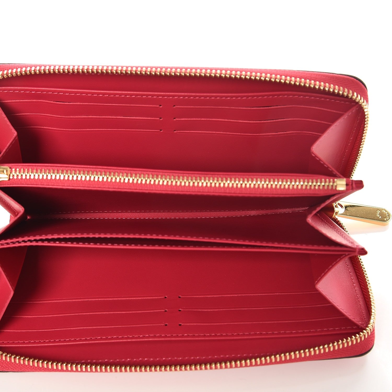 Louis Vuitton Vernis Zippy Wallet Freesia 5 of 6