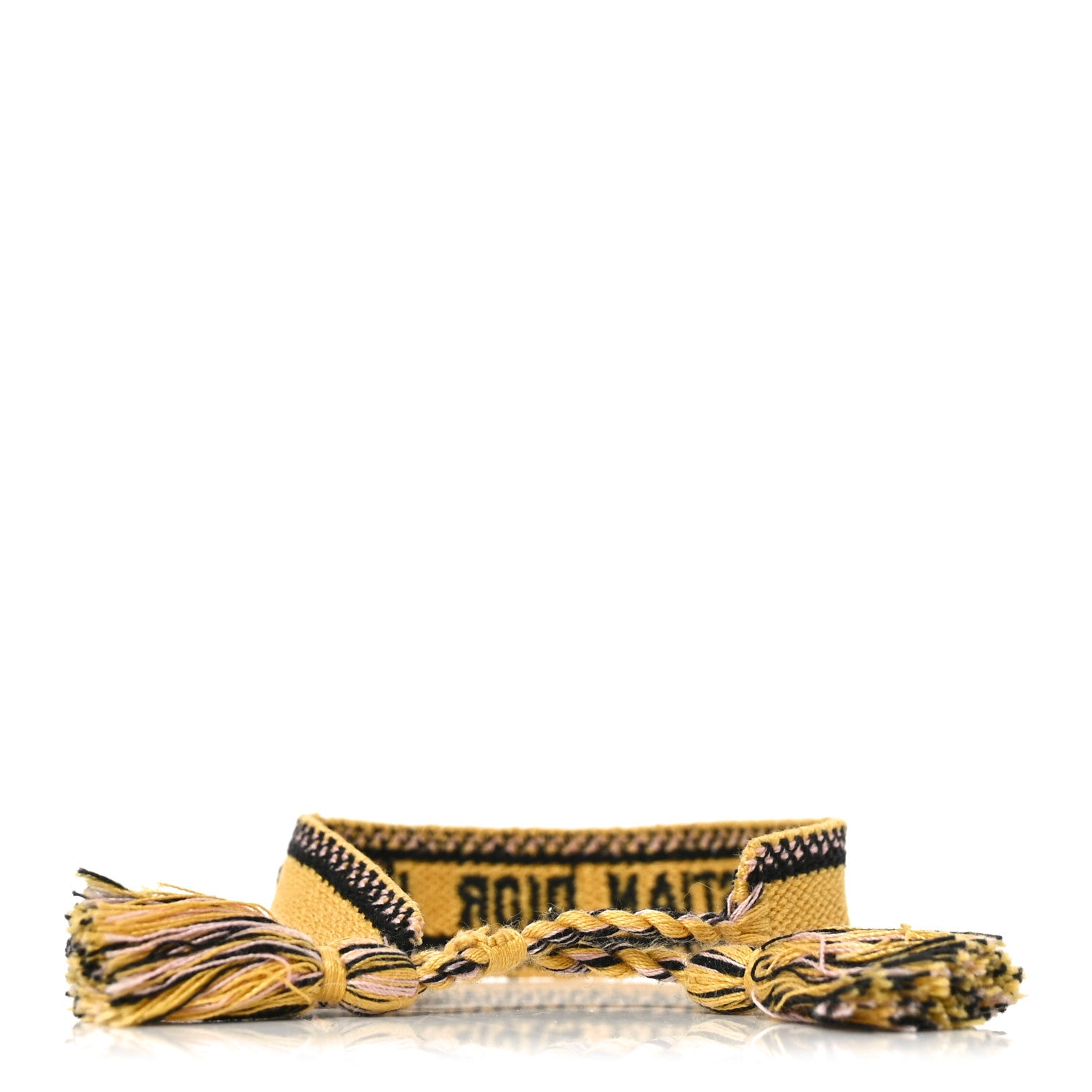 Christian Dior Woven Cotton J'Adior Friendship Bracelet 3 of 3