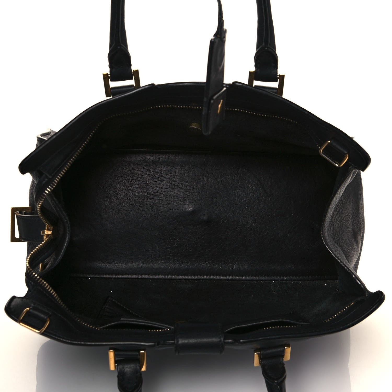 Saint Laurent Calfskin Small Classic Y Cabas Black 5 of 19