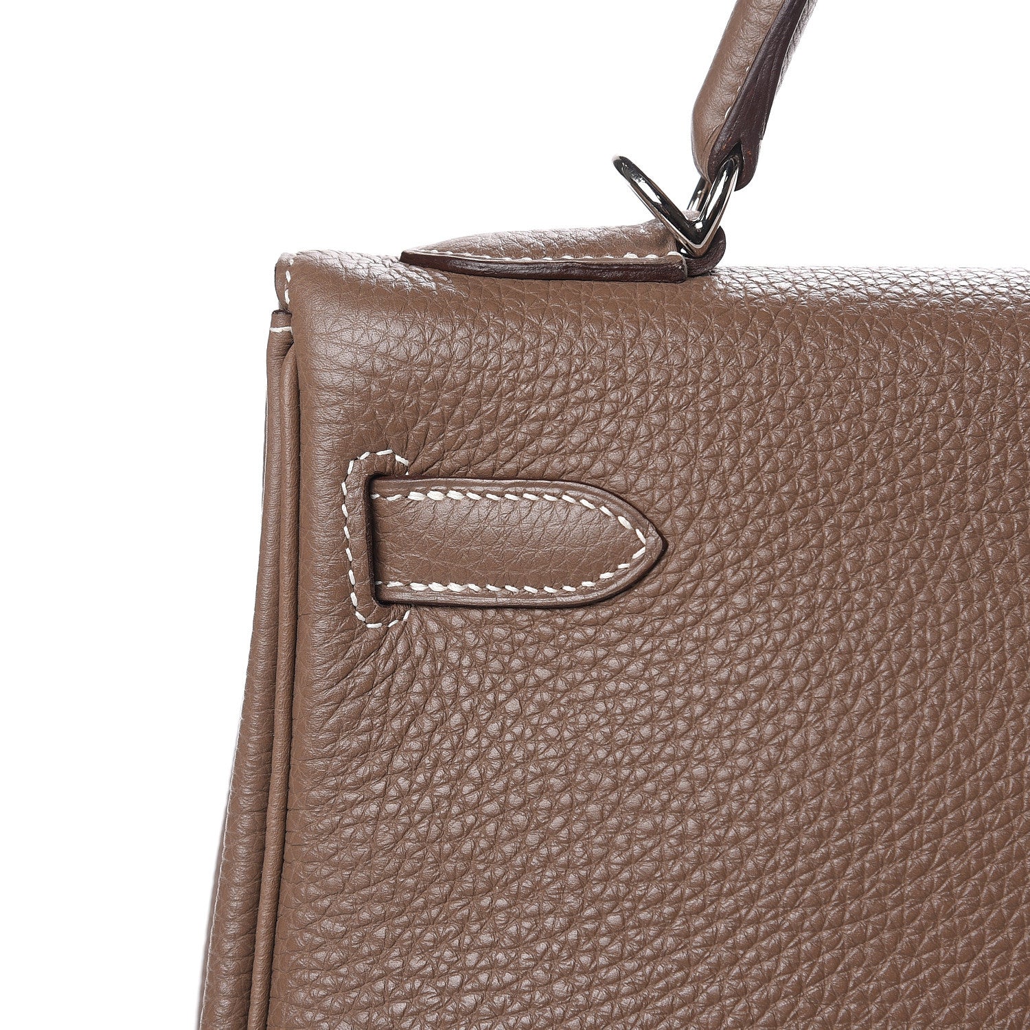 Hermes Togo Kelly Retourne 32 Etoupe 24 of 35