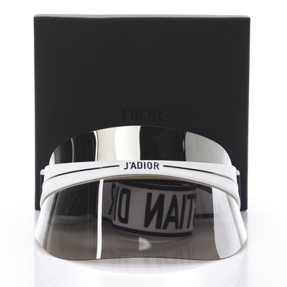 Christian Dior Mirrored DiorClub1 Sun Visor Silver 5 of 5