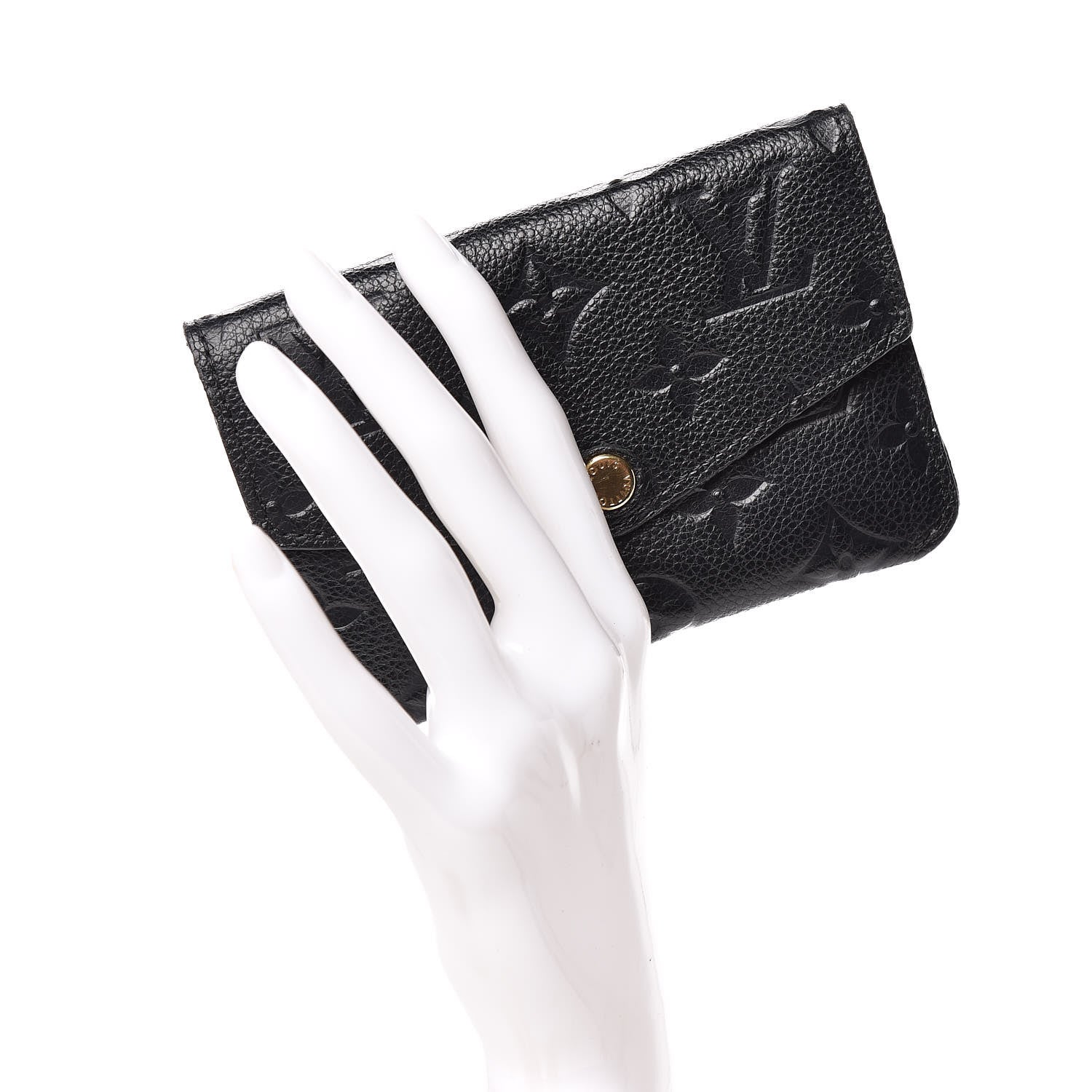 Louis Vuitton Empreinte Key Pouch Black 2 of 9