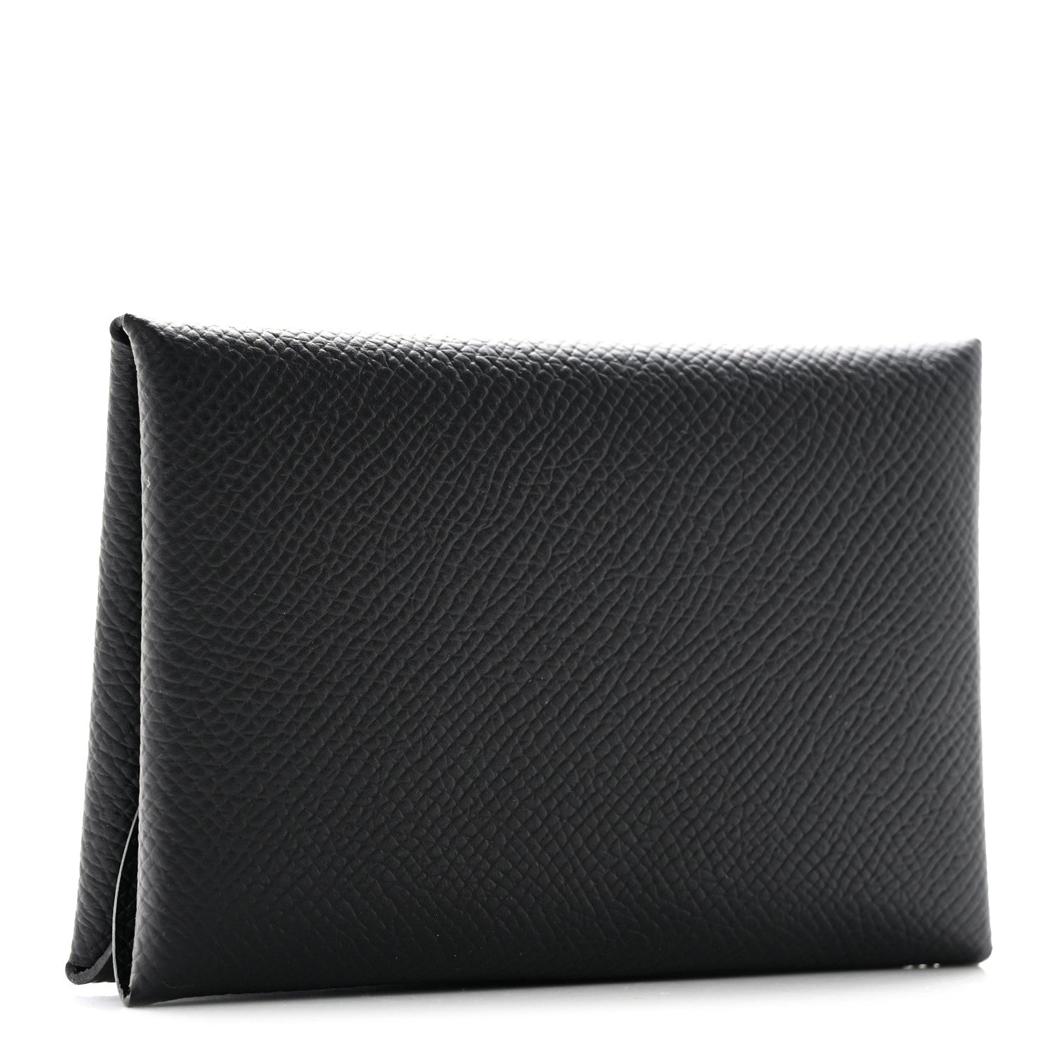Hermes Epsom Calvi Duo Card Case Black 3 of 8